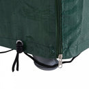 Outsunny-Swing Chair Cover with Drawstring Fastening - Dark Green