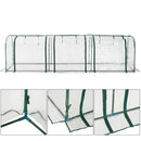 Outsunny PVC Transparent Greenhouse Steel Frame