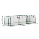Outsunny PVC Transparent Greenhouse Steel Frame