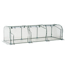 Outsunny PVC Transparent Greenhouse Steel Frame