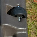 Fillable Umbrella Parasol Base with Wheels - Brown