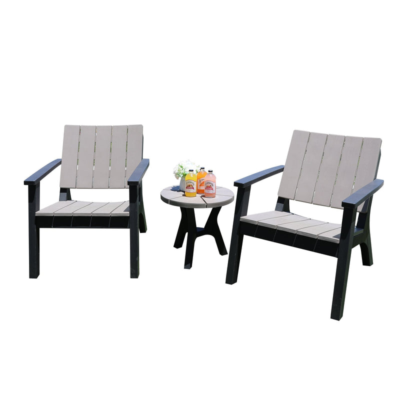 3 Piece Bistro Patio Garden Furniture Set