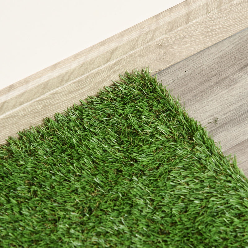 4 m x 1 m Non-toxic Artificial Grass Turf - 20mm Pile Height