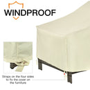 Outsunny Single Waterproof Furniture Chair Cover - Beige