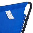 Outsunny  Sun Lounger With Pillow - Blue