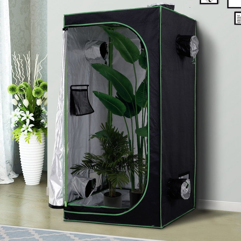 Outsunny Hydroponic Plant Grow Tent 80L x 80W x 160Hcm