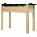 Outsunny Fir Wood Raised Rectangular Plant Stand 86 L X 46 W X 76 H Cm