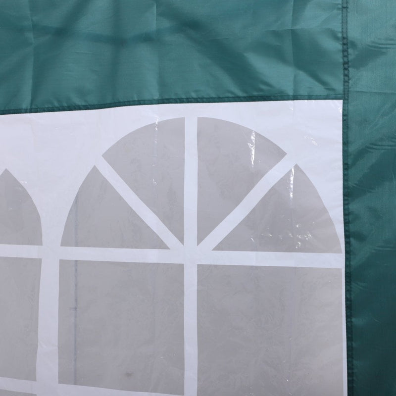 Outsunny 3m x 2m Gazebo Replacement Side Panels - Green