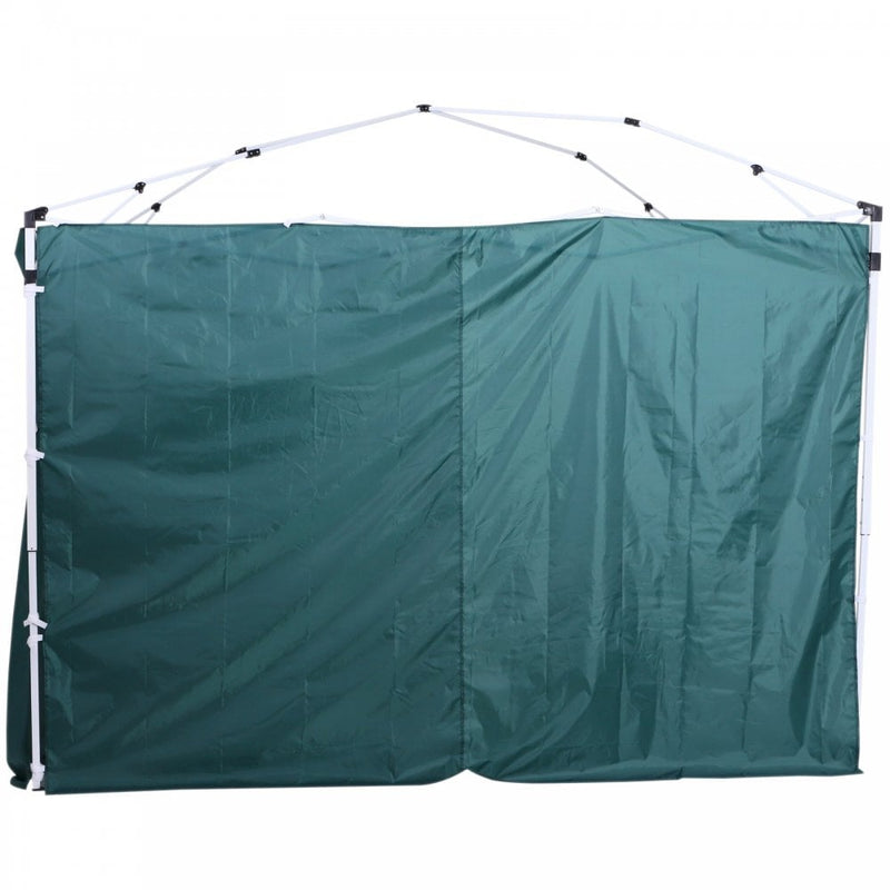 Outsunny 3m x 2m Gazebo Replacement Side Panels - Green