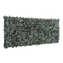 Outsunny Artificial Leaf Trellis - Dark Green 2.4m x 1m