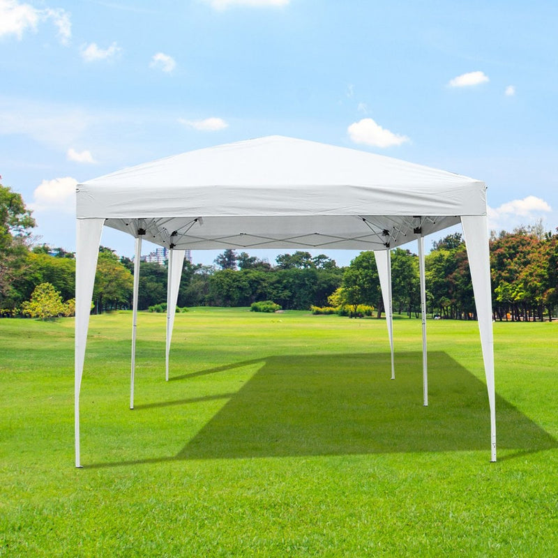 6m x 3m Waterproof Pop Up Party Tent / Marquee - White