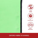 Outsunny  Sun Lounger with Pillow Reading Hole - Green