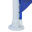 Oasis 4 X 3 M Steel Frame Gazebo/ Party Tent With Window - Blue