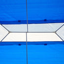 Oasis 4 X 3 M Steel Frame Gazebo/ Party Tent With Window - Blue