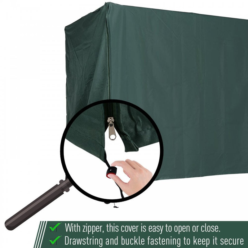 Outsunny Waterproof Swing Chair Cover- Dark Green