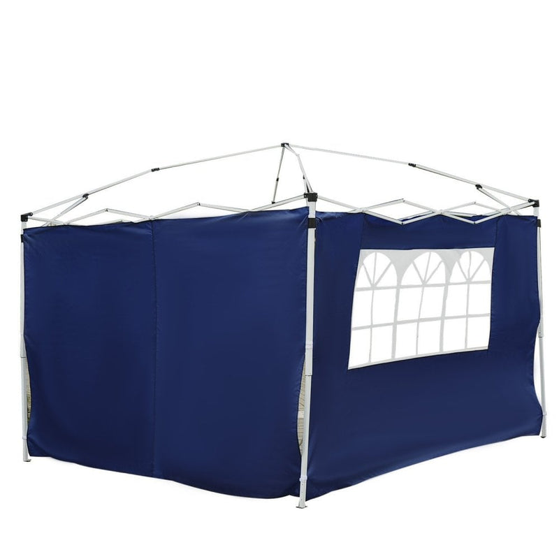 Outsunny 3m x 2m Gazebo Replacement Side Panels - Blue