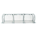 Steel Frame Portable Plastic Cover Greenhouse