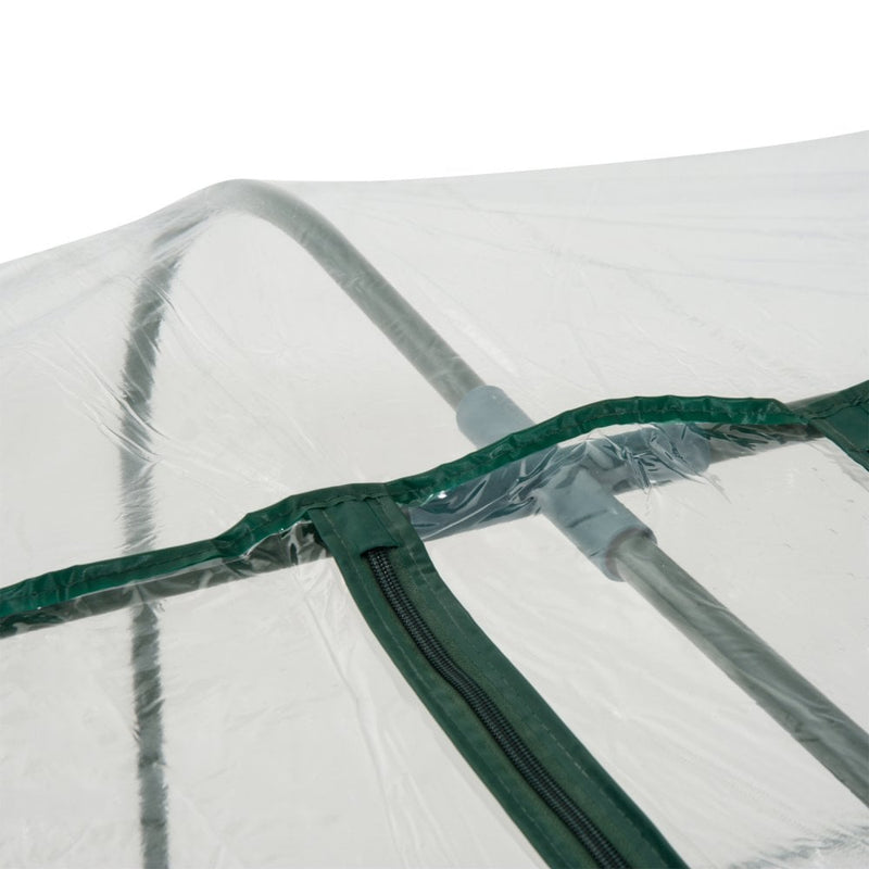 Steel Frame Portable Plastic Cover Greenhouse