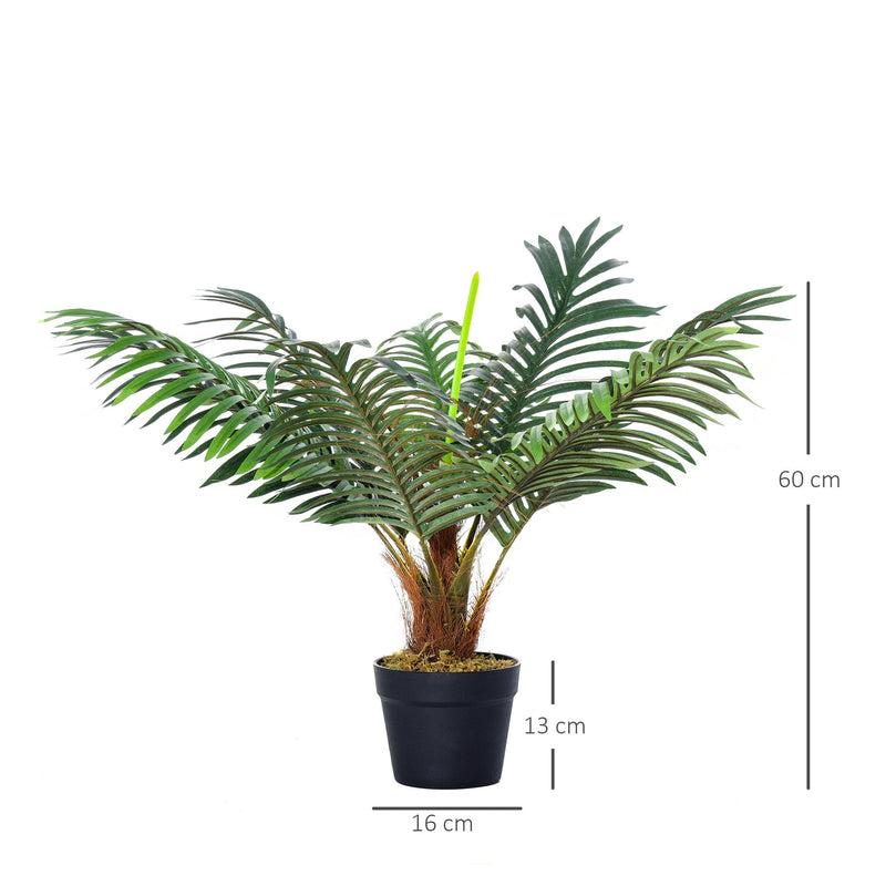 Artificial Palm Plant with Pot 60 cm