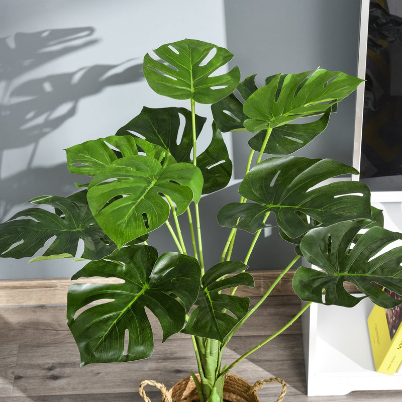 Artificial Monstera Plant Tree with Pot 85cm