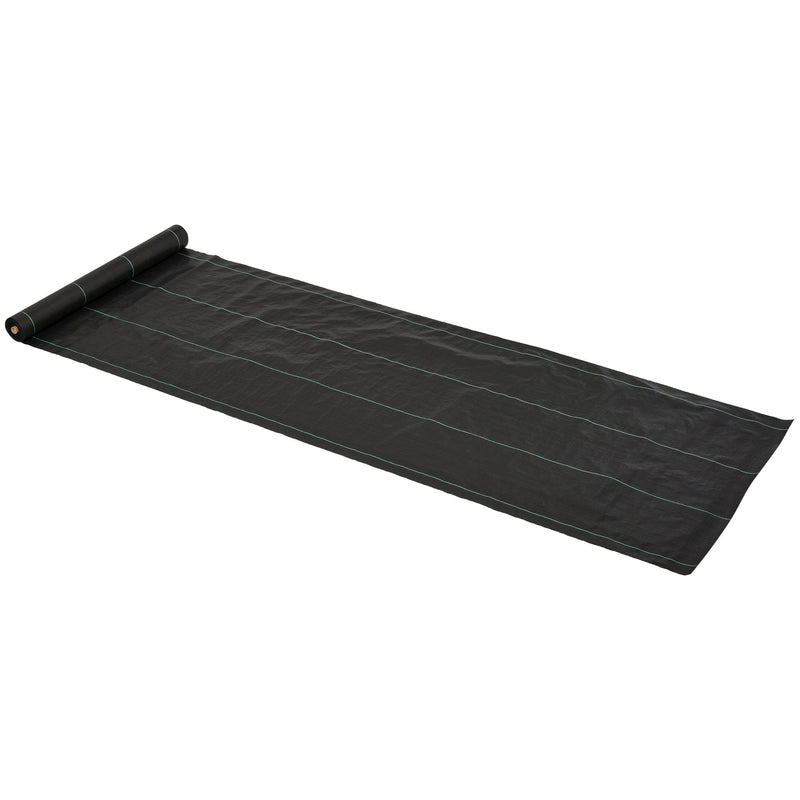 Outsunny 1 x 50 m Fabric Landscape Weed Barrier