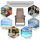 Outsunny Sun Lounger With Pillow - Beige
