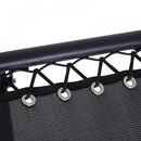 Outsunny Zero Gravity   Sun Lounger With Pillow - Black