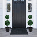 Outsunny Set of 2 Artificial Boxwood Plant Tree's with Pot - Green