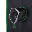 Outsunny Hydroponic Plant Grow Tent Canopy Indoor Reflective Mylar Green Room 600D Oxford 120L x60W x150Hcm Silver