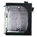 Outsunny Hydroponic Plant Grow Tent Canopy Indoor Reflective Mylar Green Room 600D Oxford 120L x60W x150Hcm Silver