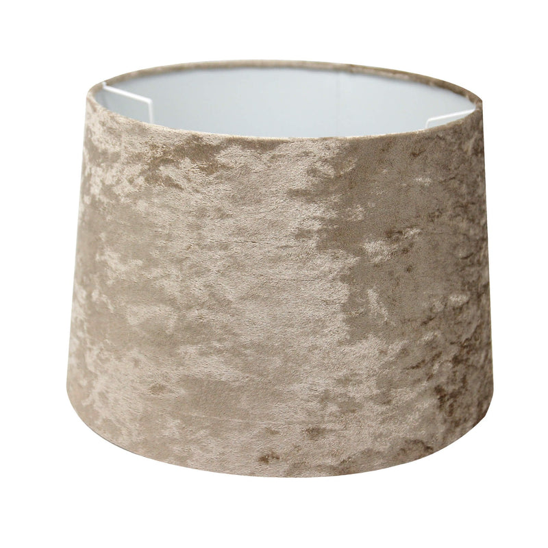 Velvet Lamp Shade - Champagne