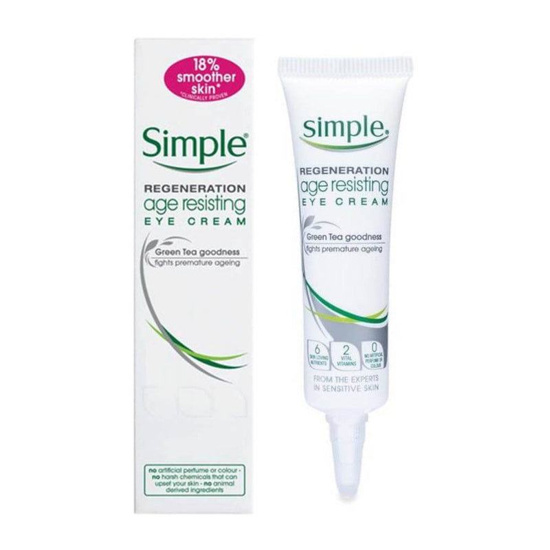 Simple Regeneration Age Resisting Eye Cream - 15ml