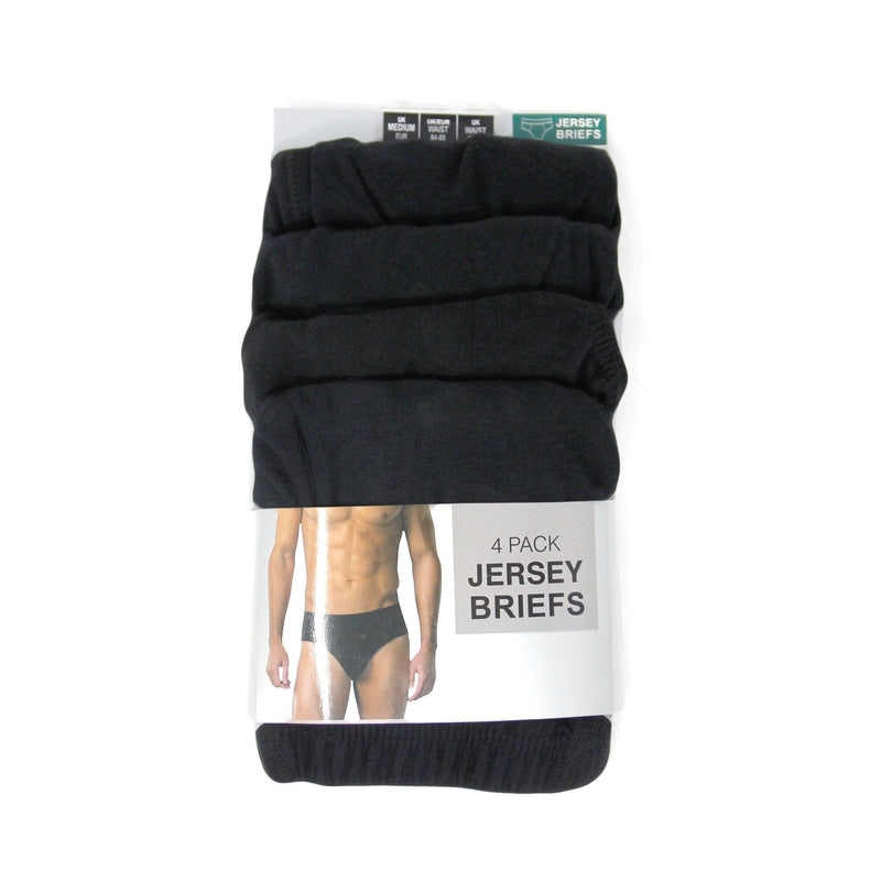 Jersey 4 Pack Boxer Briefs - Black