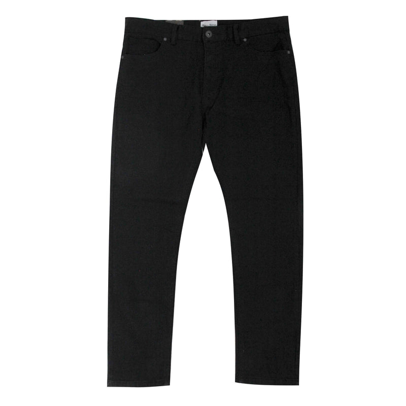 Hutson Harbour Black Slim Twill Jean - Black