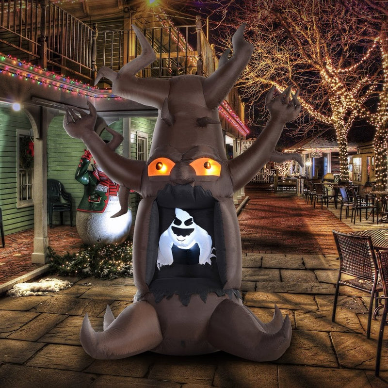 Halloween Inflatable Ghost Tree 2.4m