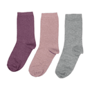 Totes 3 Pack Ladies Lux Sparkle Socks