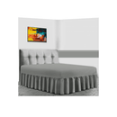 Non Iron Percale Fitted Valance Sheet