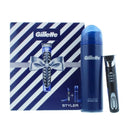 Gillette Pro Series Shaving Gel Set Trimming Set for Men