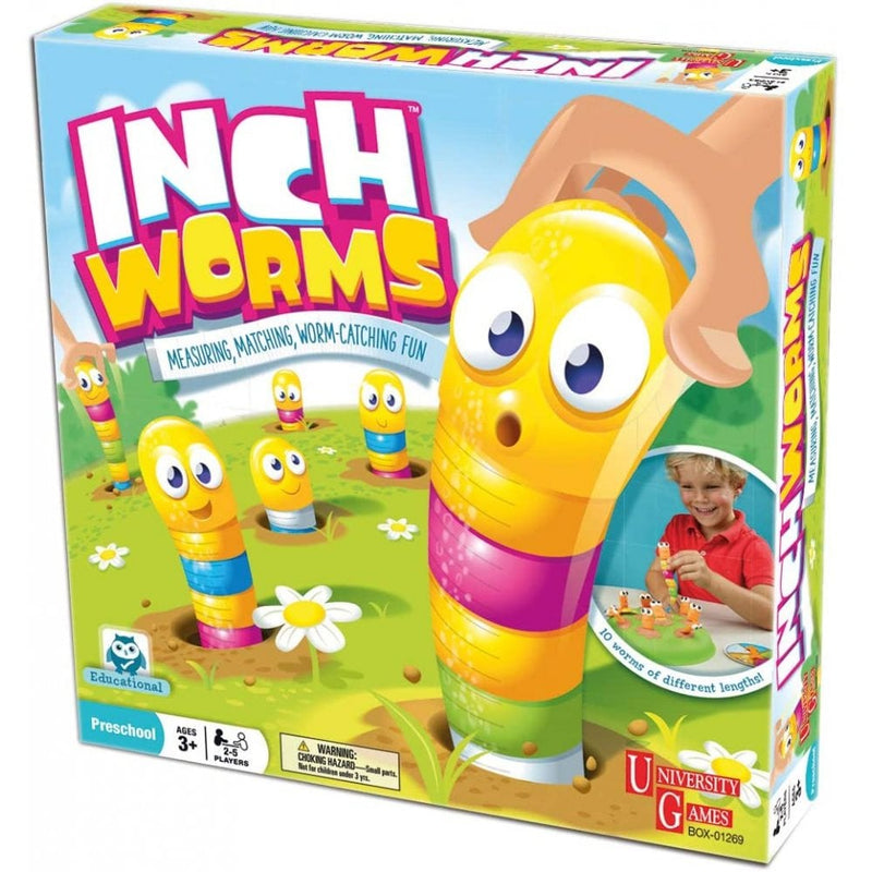 Inch Worms Game Board Game Kids Toy Play Set Gift