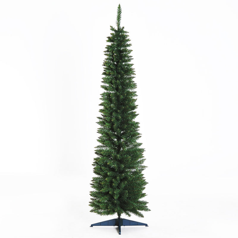 Christmas Time 1.8m Artificial Christmas Pine Tree W/Plastic Stand-Green