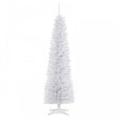 Christmas Time 5.9ft Artificial PVC Slimline Christmas Tree White