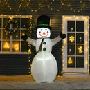 HOMCOM 6.5ft Inflatable Snowman