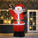 Christmas Time Inflatable Air Blown Christmas Santa Claus 240cm W/LED