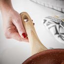 Sovereign Stone Copper Frying Pan, 20cm with Soft Touch Handle Home Kitchen