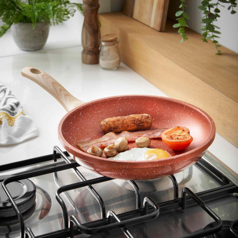 Sovereign Stone Copper Frying Pan 24cm