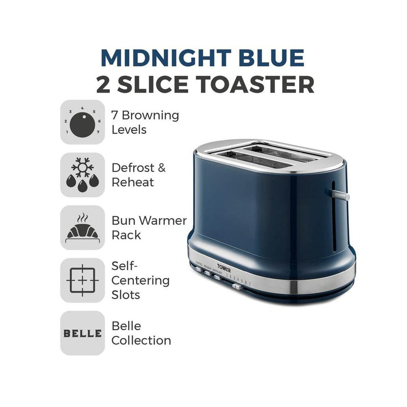 Tower Belle 2 Slice Toaster