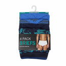 Luxury 4 Pack Boxer Briefs - Navy