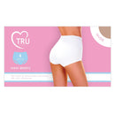 Tru Lingerie Maxi Briefs 4 Pack - Nude