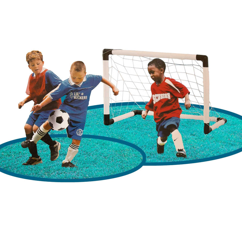 Football Goal Posts and Ball Childrens Kids Toy Play Playset Gift