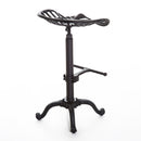 Bar Stool Industrial Metal Tractor Seat Adjustable Cast New Style Stool